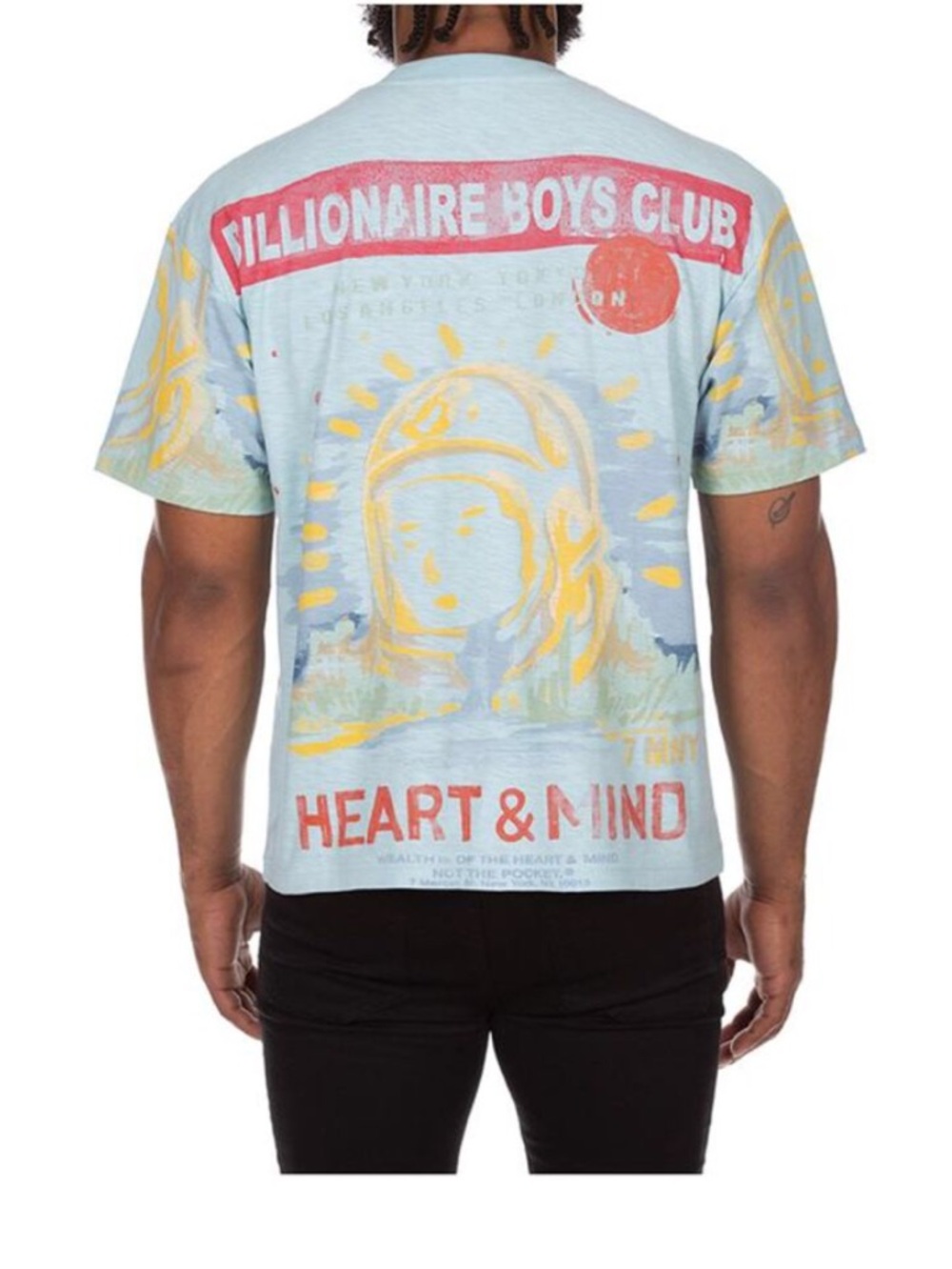 NWT Billionaire Boys Club Wonder T-Shirt 'Crystal Blue' - Picture 3 of 6